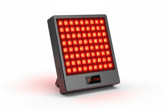a product image of a red light therapy panel